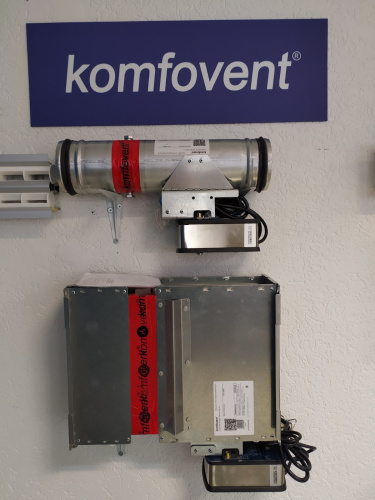 Клапан противопожарный UVA 60 MН UVA 60 MH Комфовент, удлиненный привод не монтируется в стену 