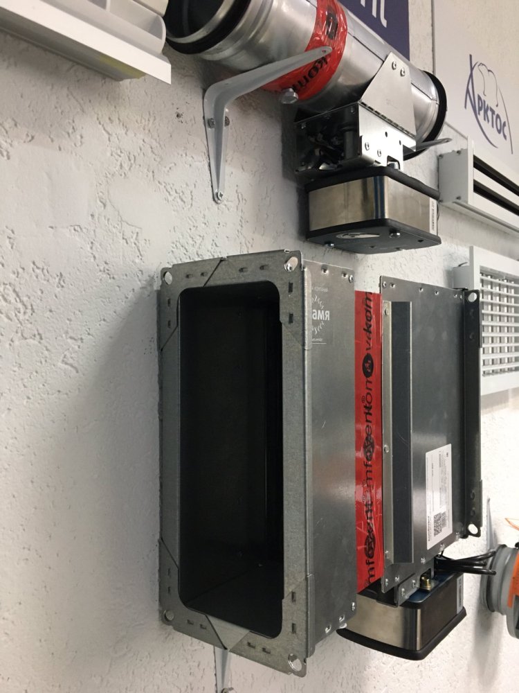 Клапаны противопожарные взрывозащищенные 