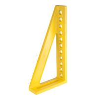 Упорный и крепежный угольник L300 с 11 отверстиями левый