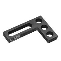 Горизонтальный крепежный угольник 110х80х14