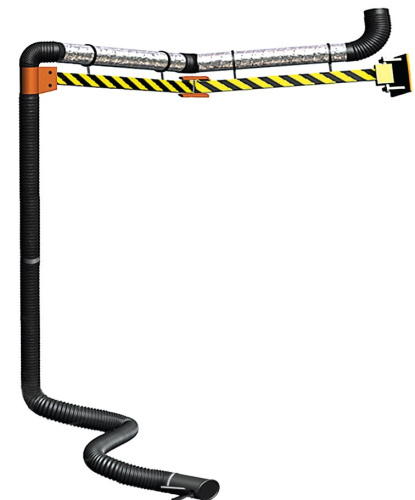 Консольное устройство для удаления выхлопных газов Краб