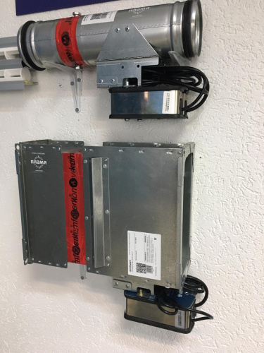 Клапаны противопожарные взрывозащищенные 